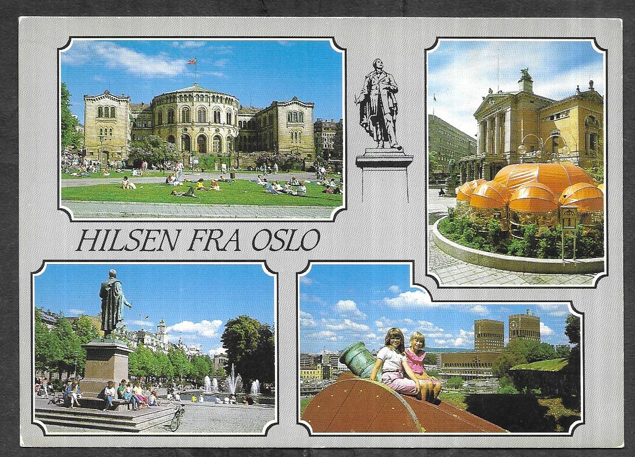 HILSEN FRA OSLO - KNUT Aune M-12200-7 - [142]