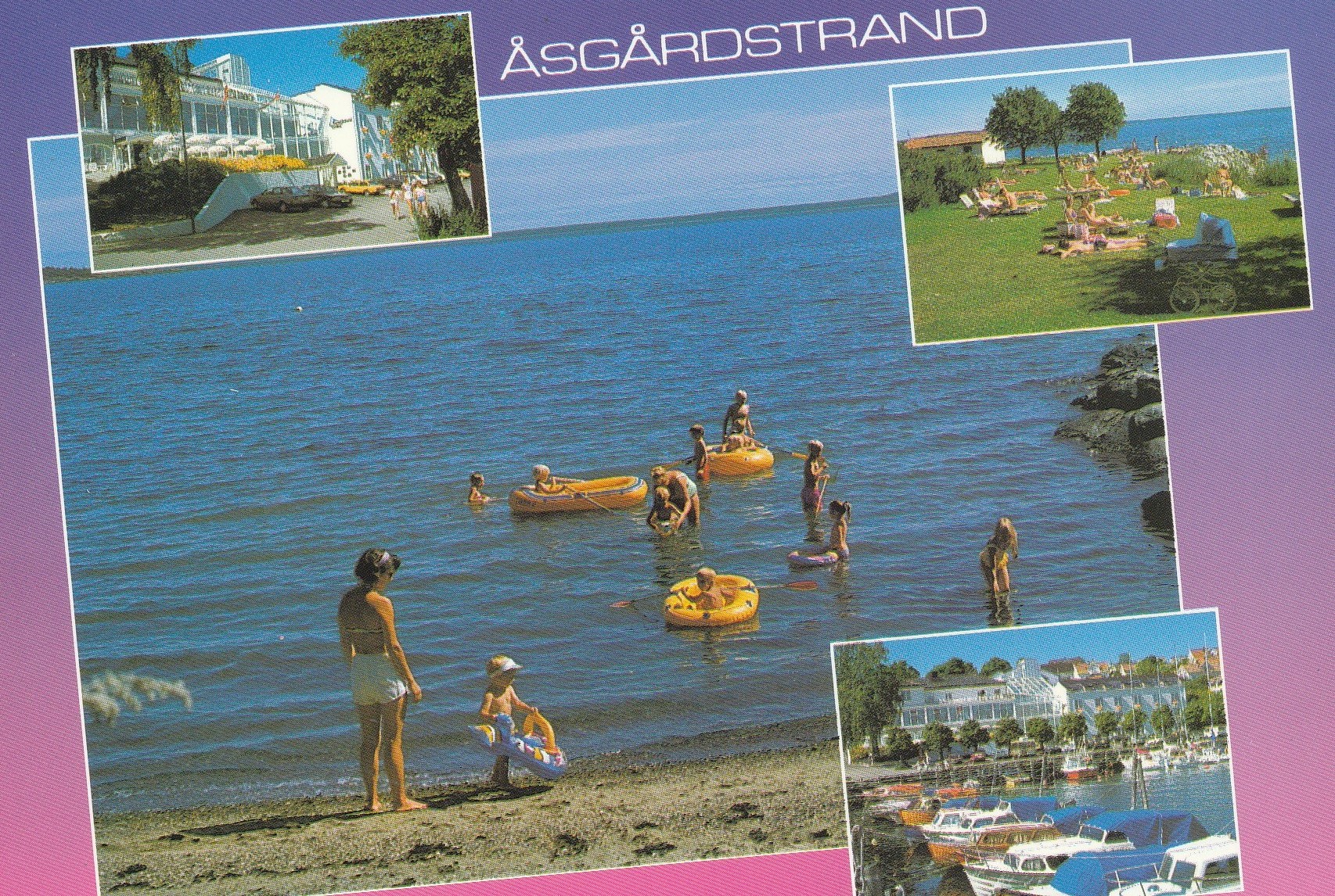 Åsgårdstrand. Ferieparadis ved Oslofjorden.   Aune M-14101-1