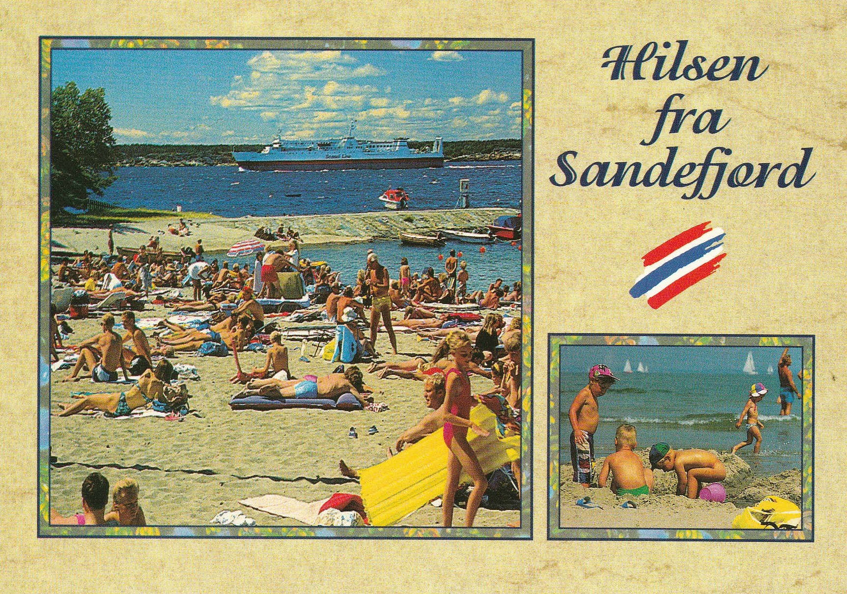 Hilsen fra Sandefjord . Aune 161010