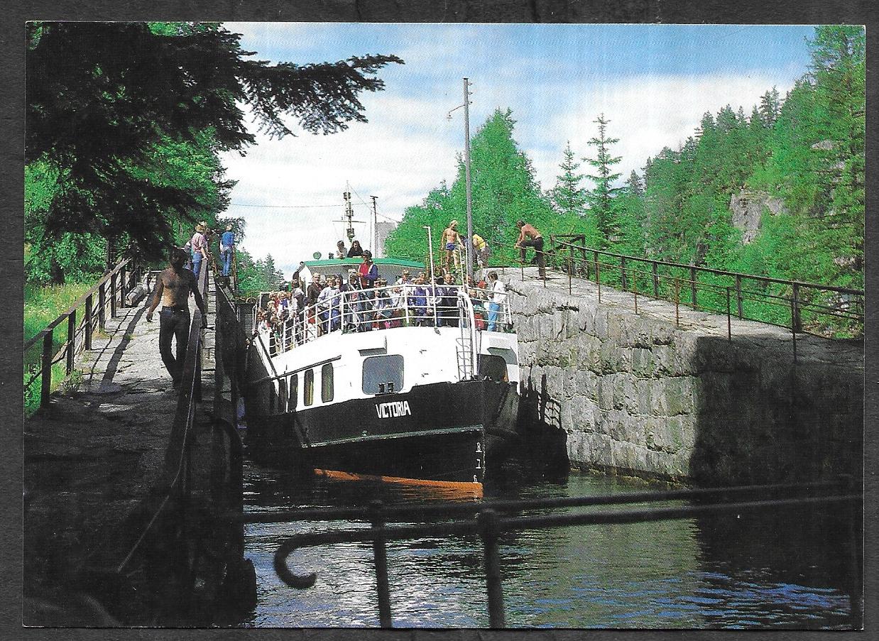 Victoria-Vrangfoss. - Telemarkskanalen. -K. Nordahl 13241 - [162]
