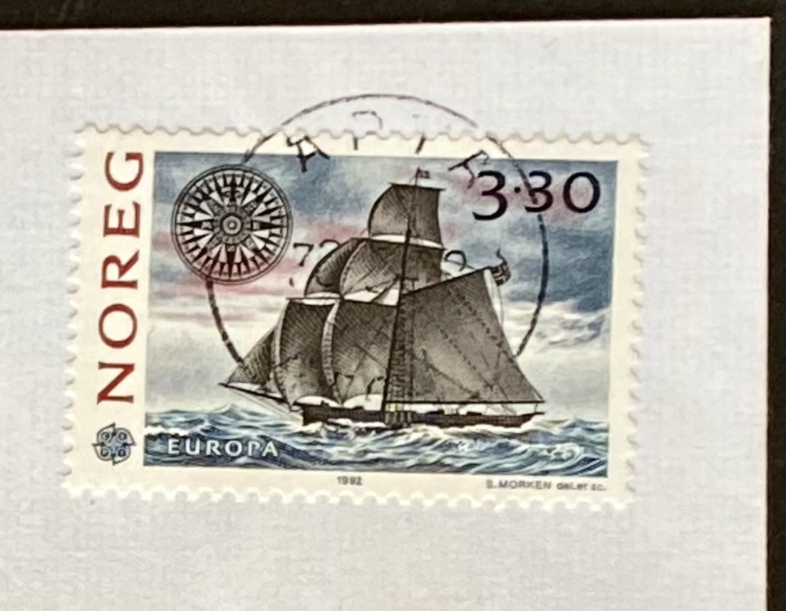 Brev Stemplet Åpta Siste Dag