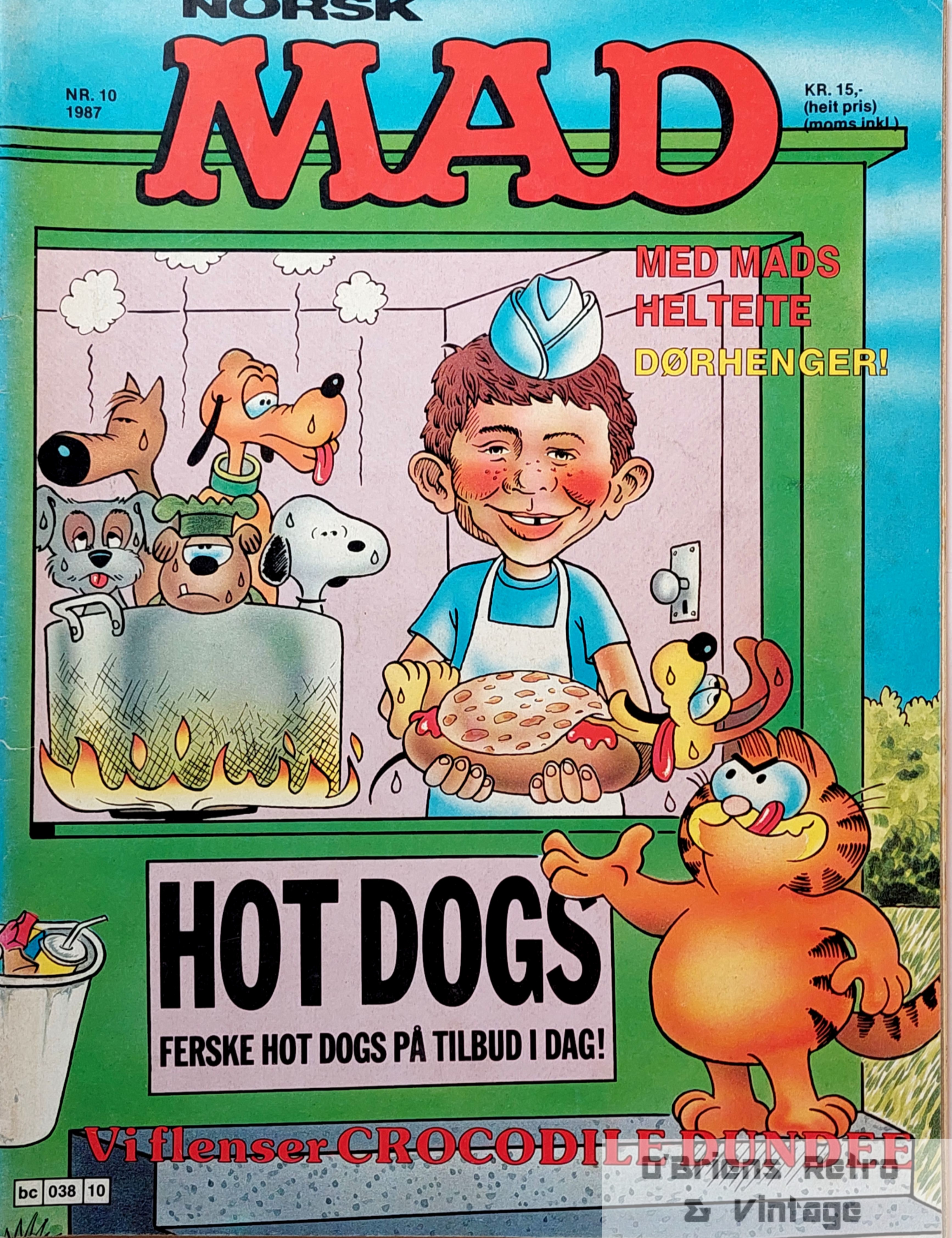 Norsk Mad - 1987 - Nr. 10 - Vi flenser Crocodile Dundee