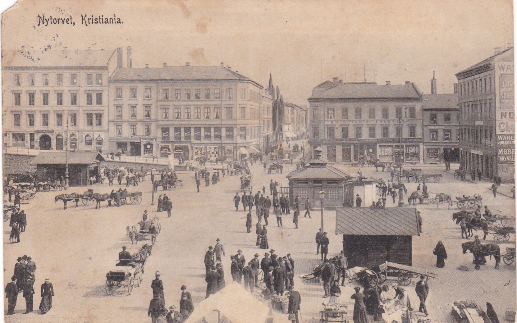 Nytorvet, Kristiania ( K 8318)