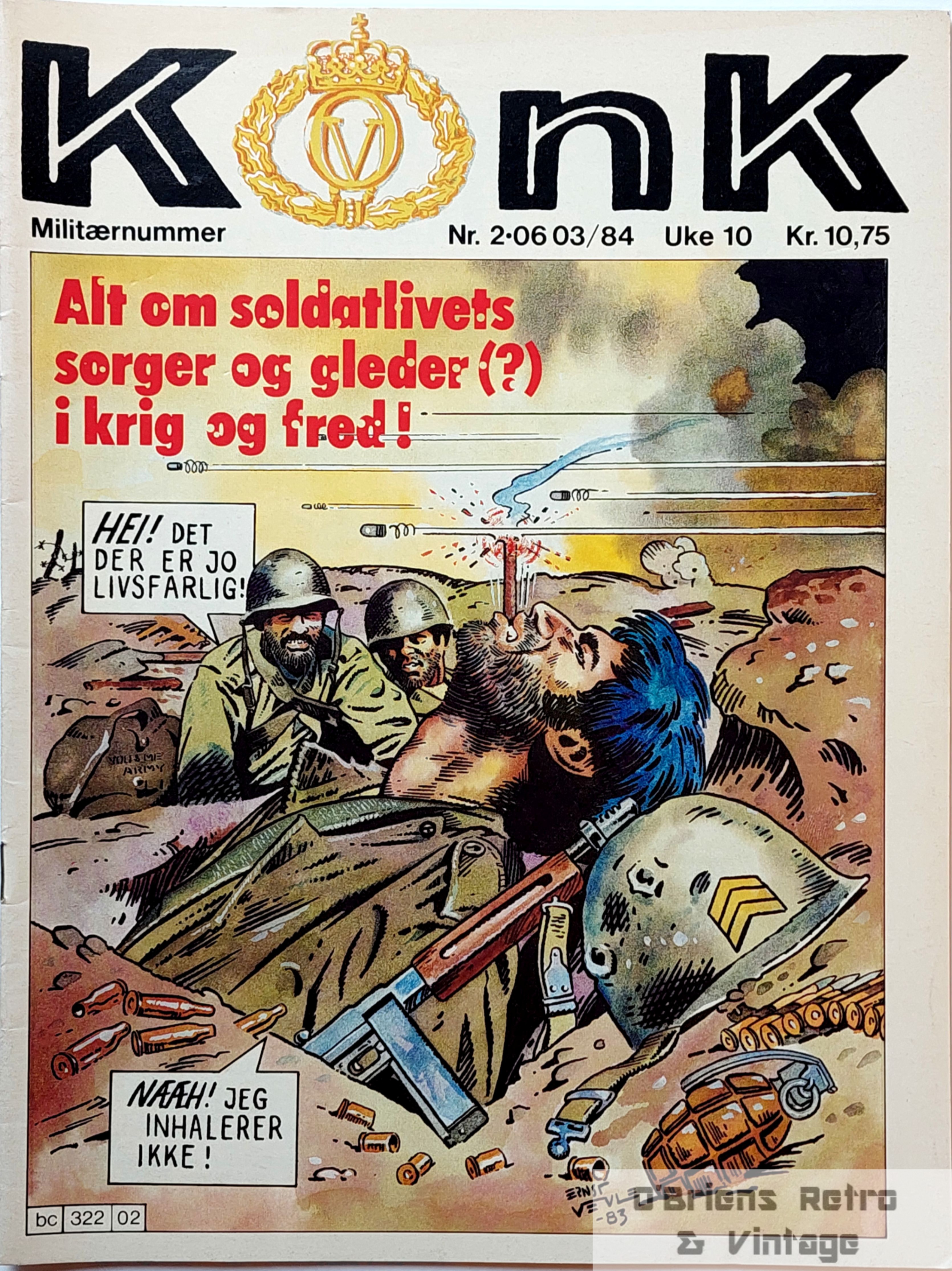 KoNK - 1984 - Nr. 2 - Militærnummer