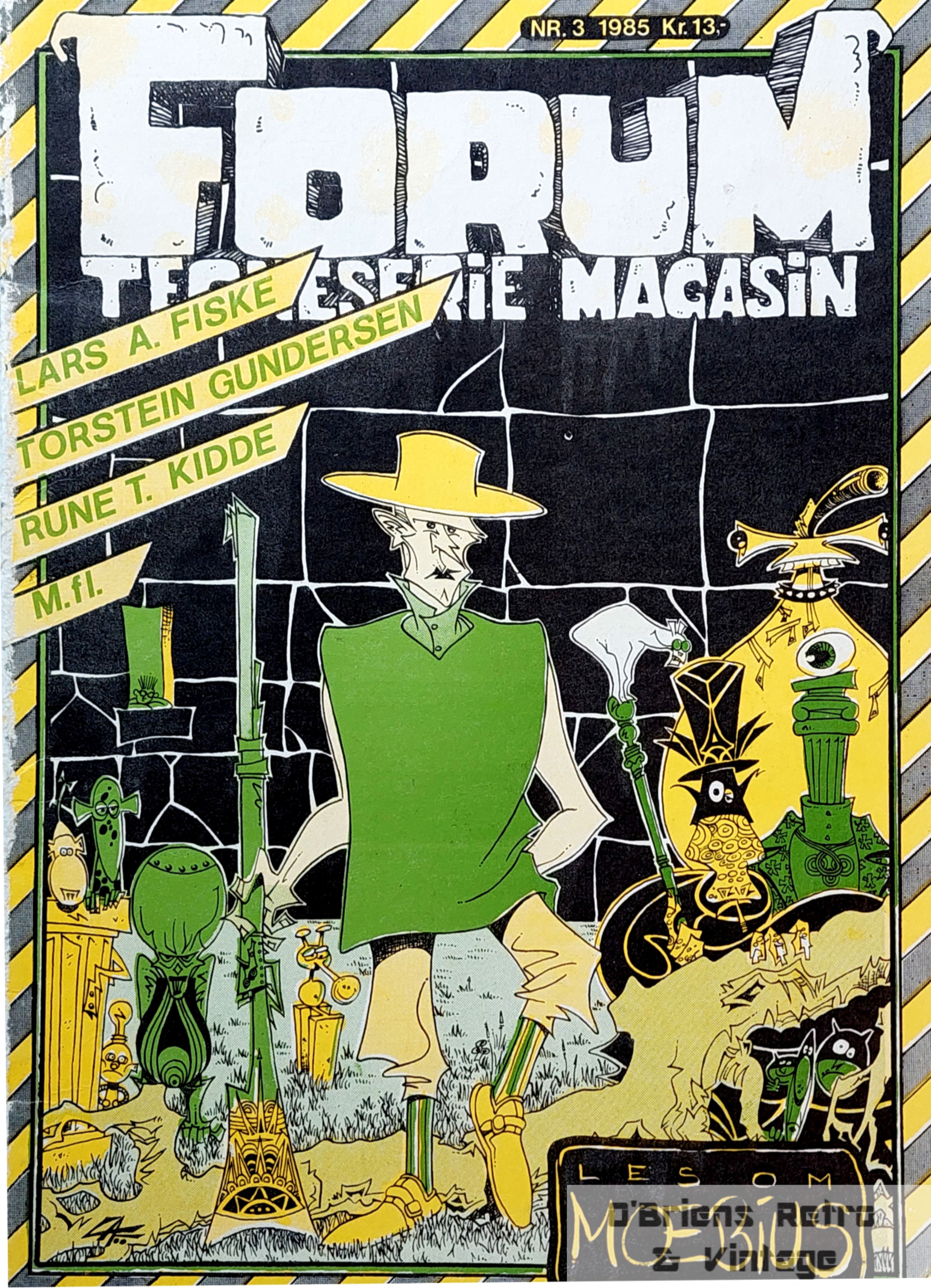 Forum Tegneseriemagasin nr. 3 - 1985 - Les om Moebius