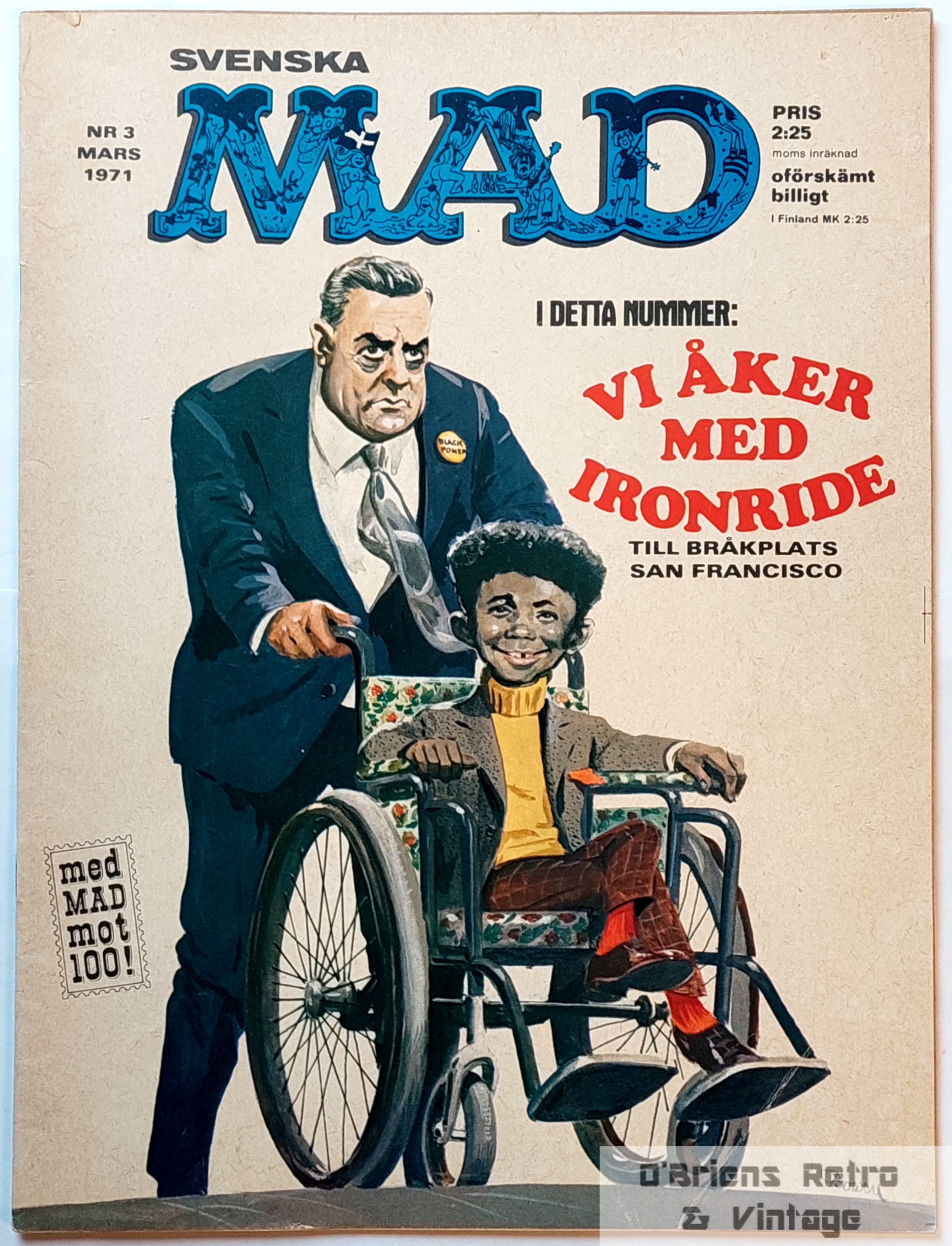 Svenska Mad - 1971 - Nr. 3 - Vi åker med Ironside