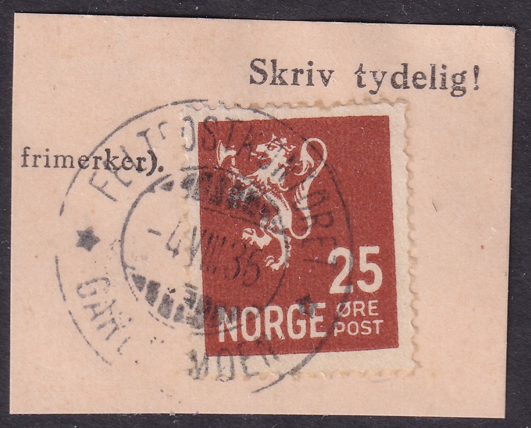Nk 147 Feltpostkontoret Gardermoen