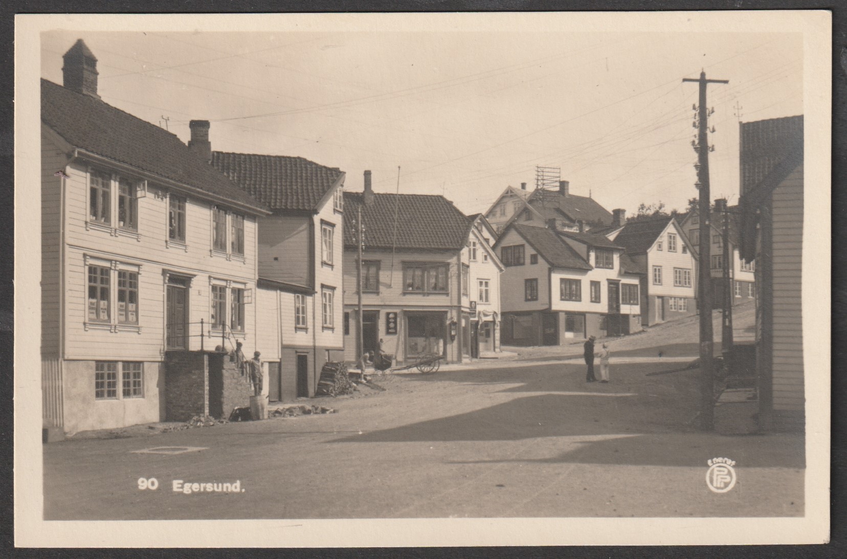 Egersund.  Oppi 90