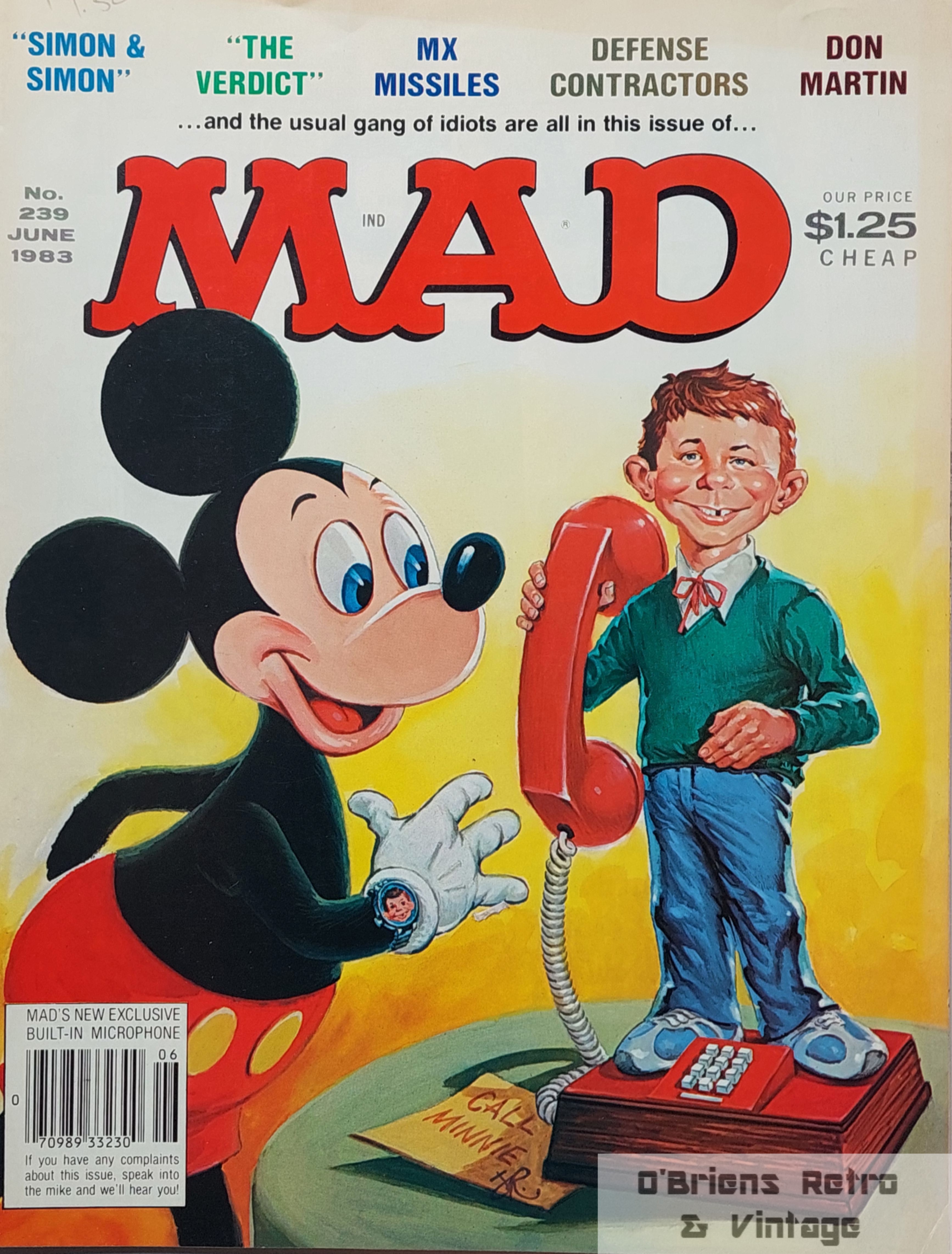 Mad - 1983 - No. 239 - Amerikansk - Simple & Simple