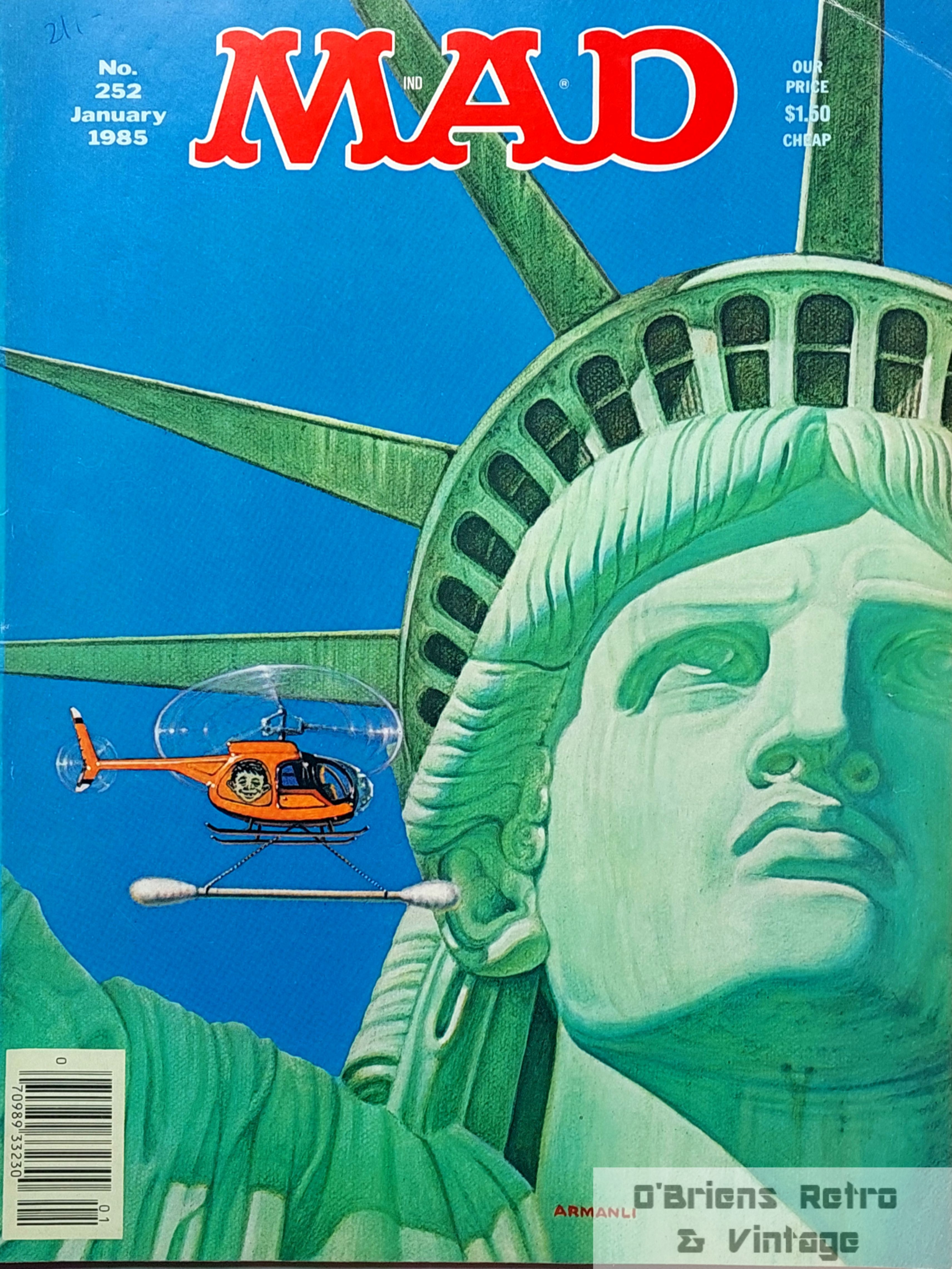 Mad - 1985 - No. 252 - Amerikansk - Family Tides