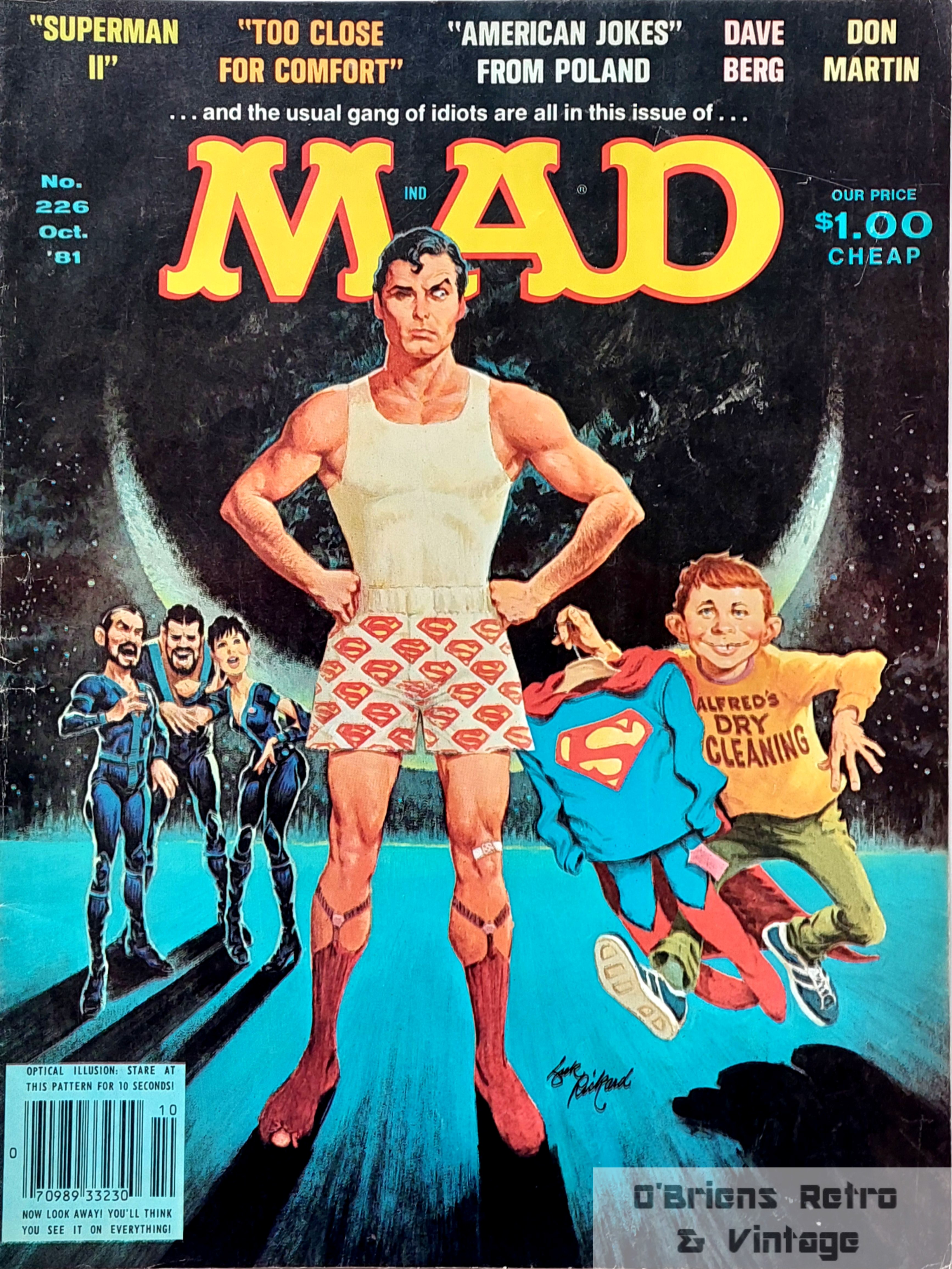 Mad - 1981 - No. 226 - Amerikansk - Superduperman II