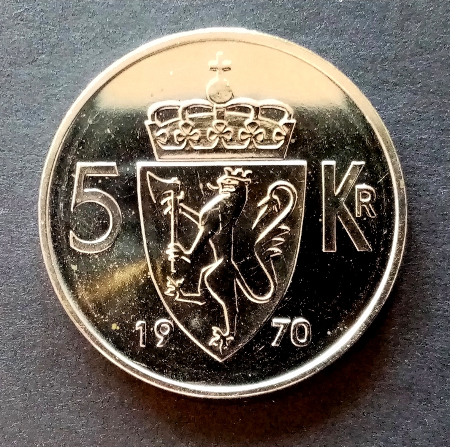Norge - 5 Kroner 1970