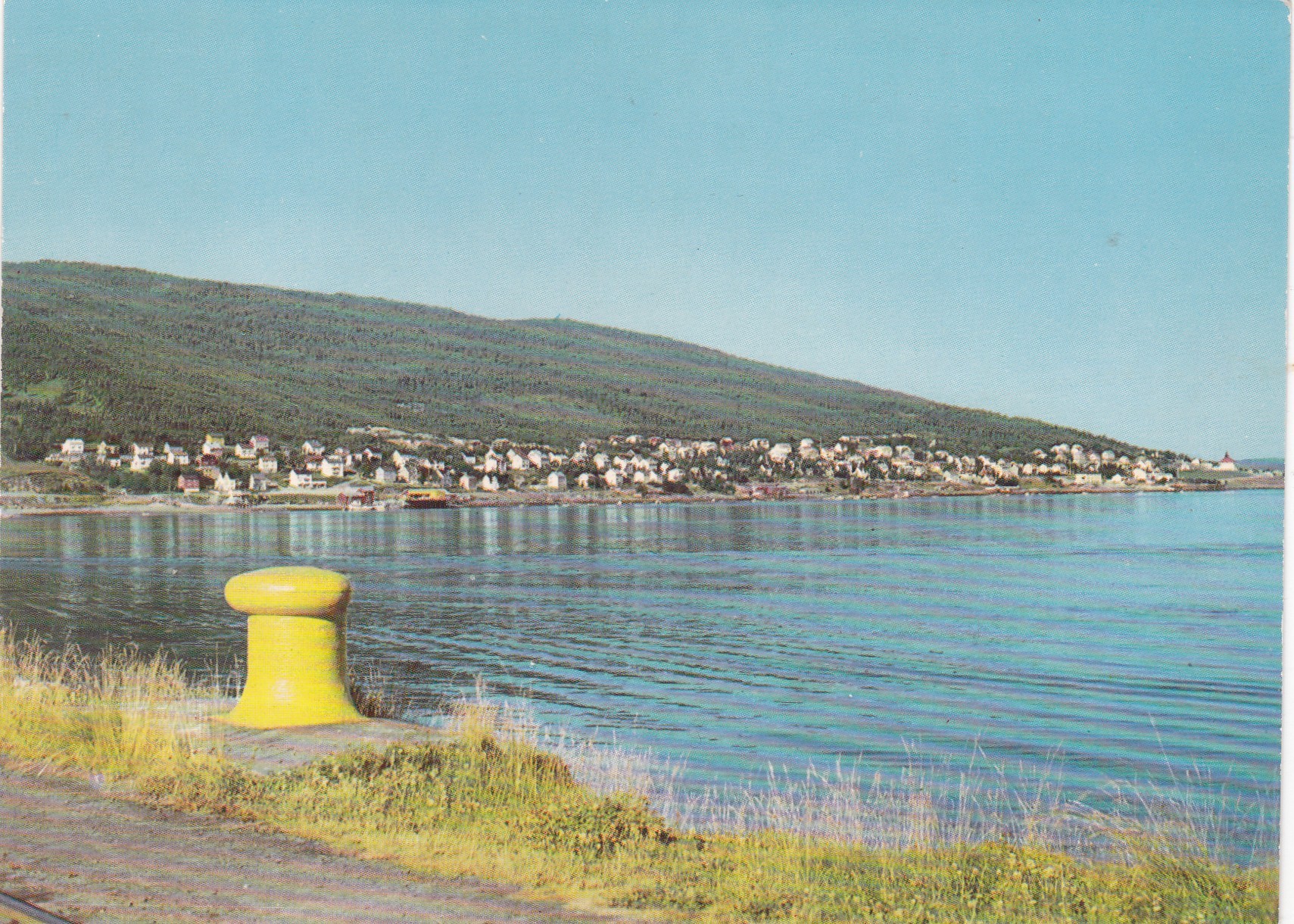 Narvik. Utsikt mot Ankenesstrand ( Aune F-2454-5)