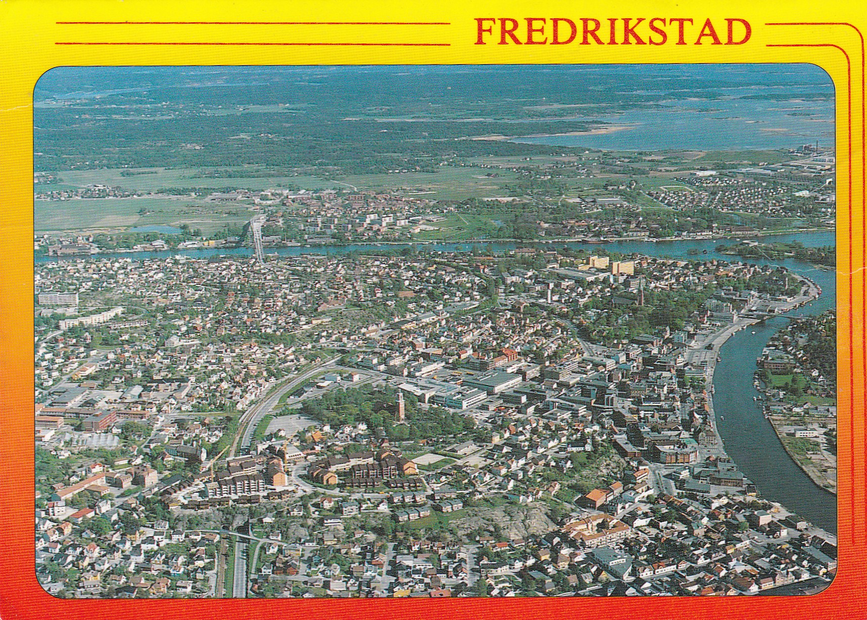 Fredrikstad. oversikt ( AeroNor 8904338)