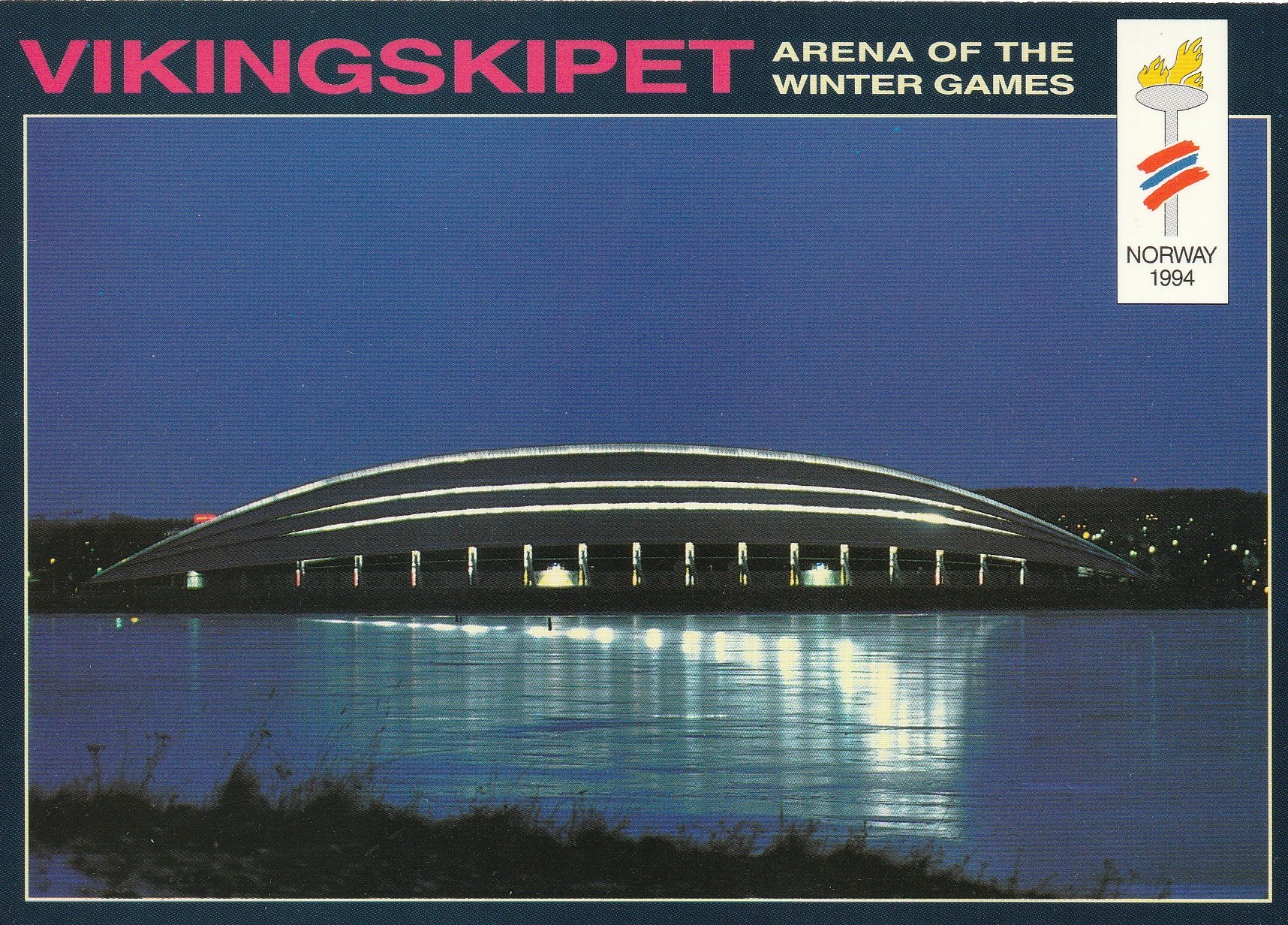 Vikingskipet . Hamar Olympiahall . Aune F.15292-4