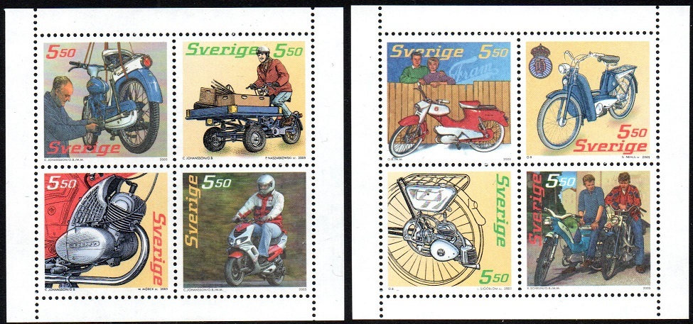 Sverige Afa: 2416-23 -Elskede knallerter **