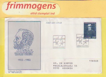 Nobels Fredspris, Norge FDC NK 922 (48918)
