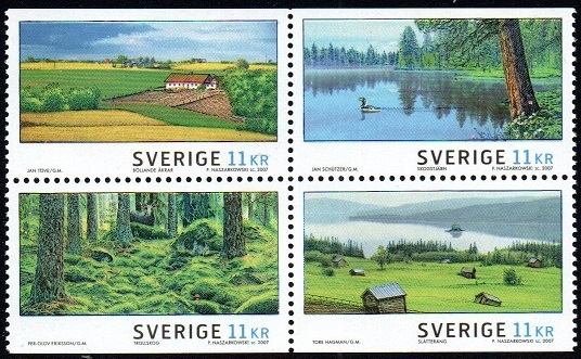 Sverige Afa: 2524Co-27Cn - Sommerlandskaper **