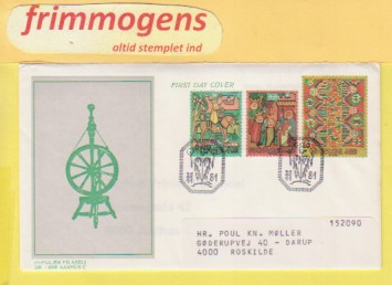 Biklledvev,  Norge FDC NK 898-900 (48922)