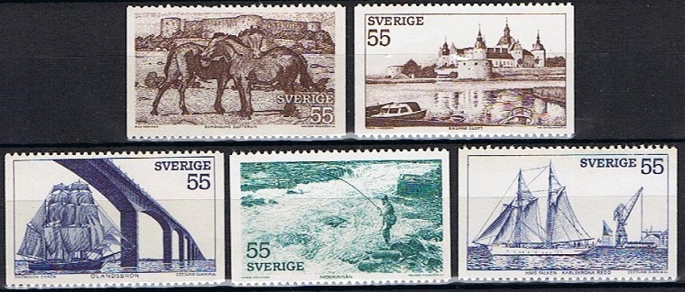Sverige Afa: 759-63 - Sydsverige **