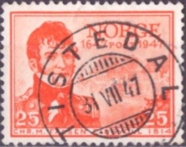 NK 362. PRIMA=TISTEDAL 31 VII 47=