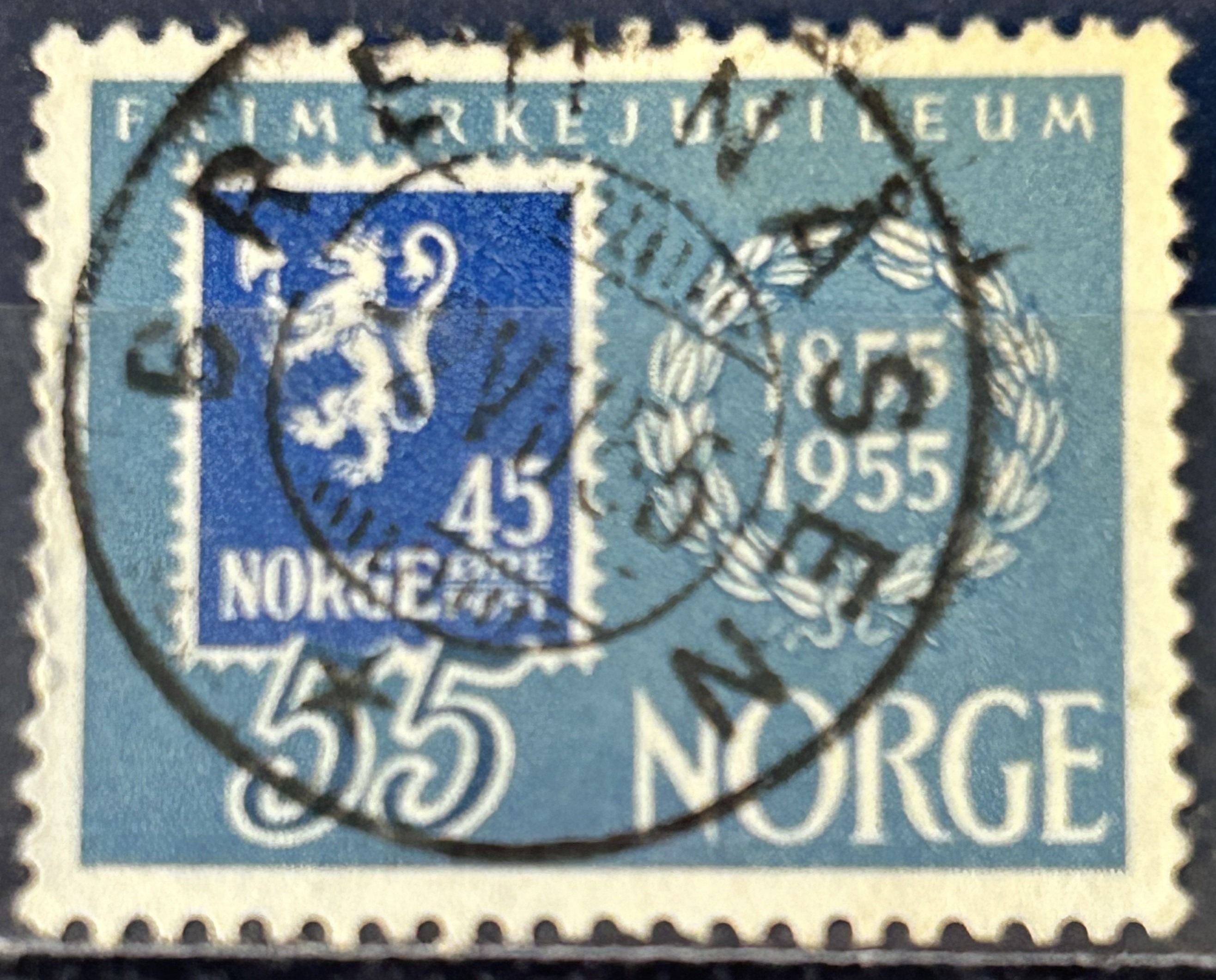 NK 427. PRAKT=BRENNÅSEN 2 VII 55=