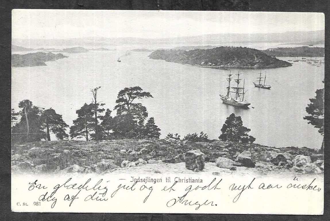 Indsejlingen til Christiania. - C. St. 981 - [179]