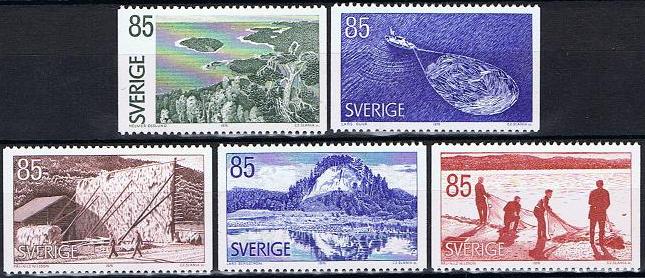 Sverige Afa: 955-59 - Ångermanland **