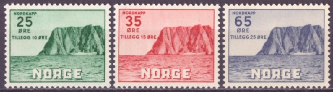 NK 445-47. POSTFRISK**    (175,-)