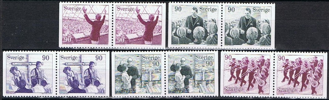Sverige Afa: 1023-27 - Frie kristne samfund **