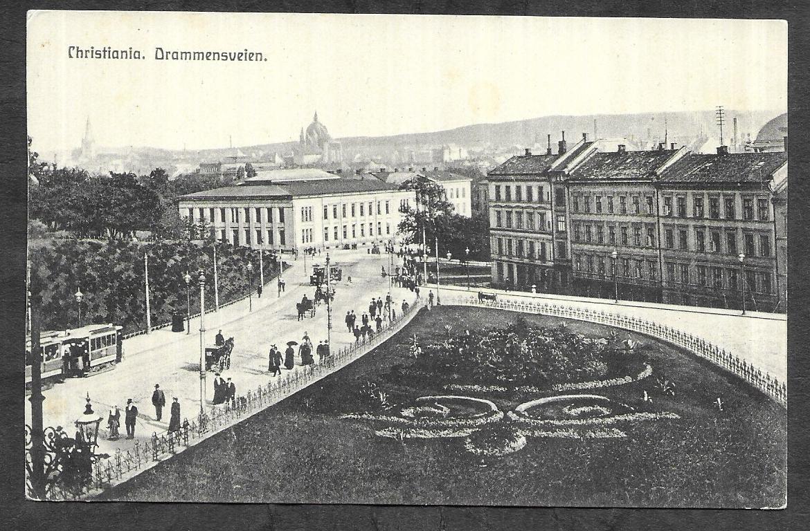 Christiania. Drammensveien. - M. & CO. - [185]