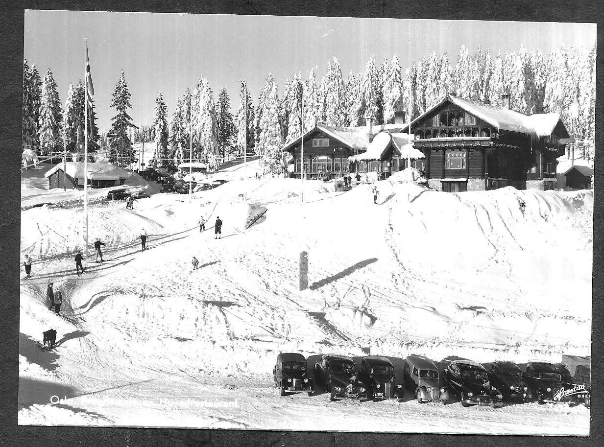 Oslo. Frognerseteren Hovedrestaurant. - K. Harstad 770. C 8. -[193]