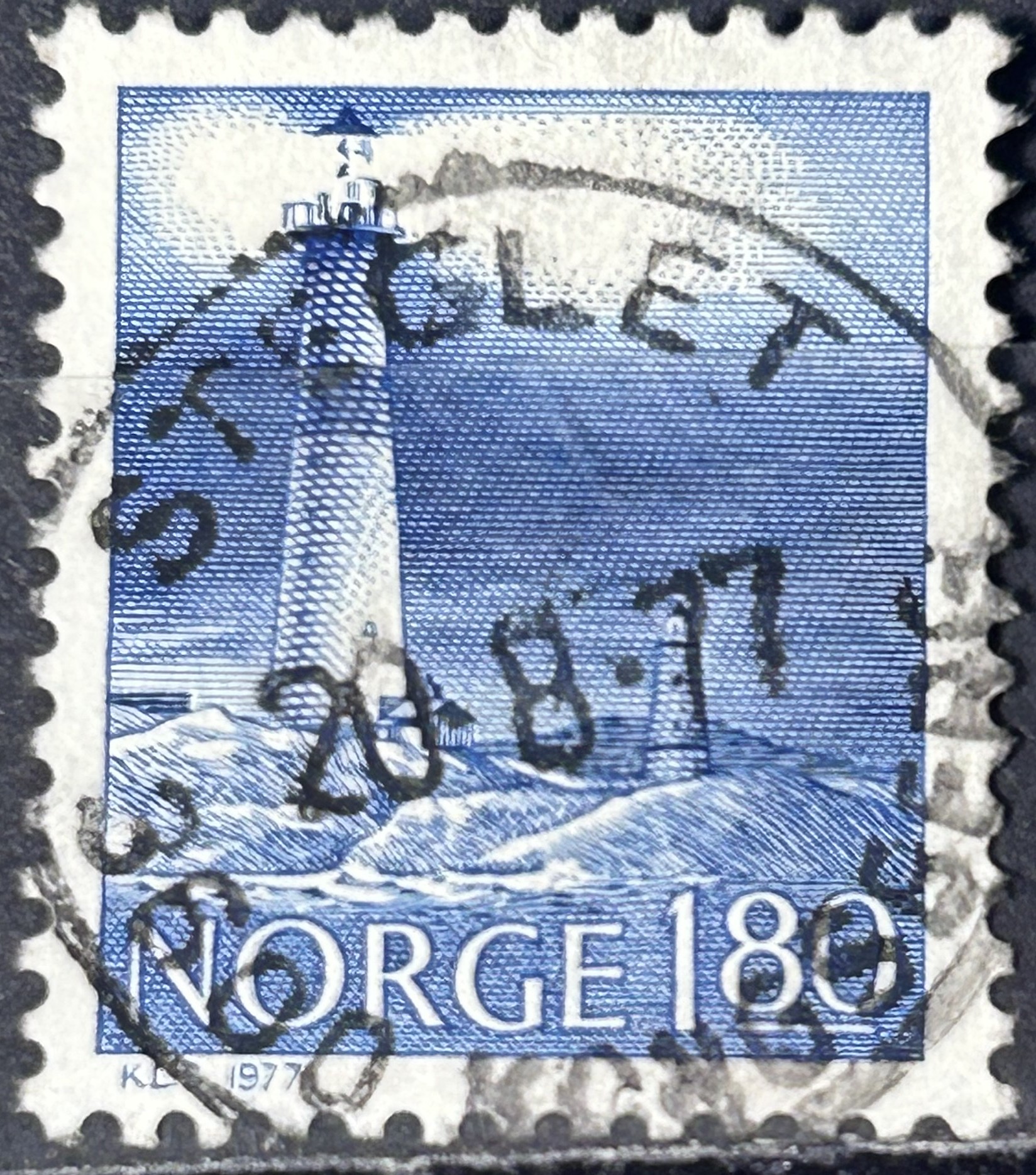 NK 789. PRIMA=STEGLET-KONGSBERG 20-8-77=