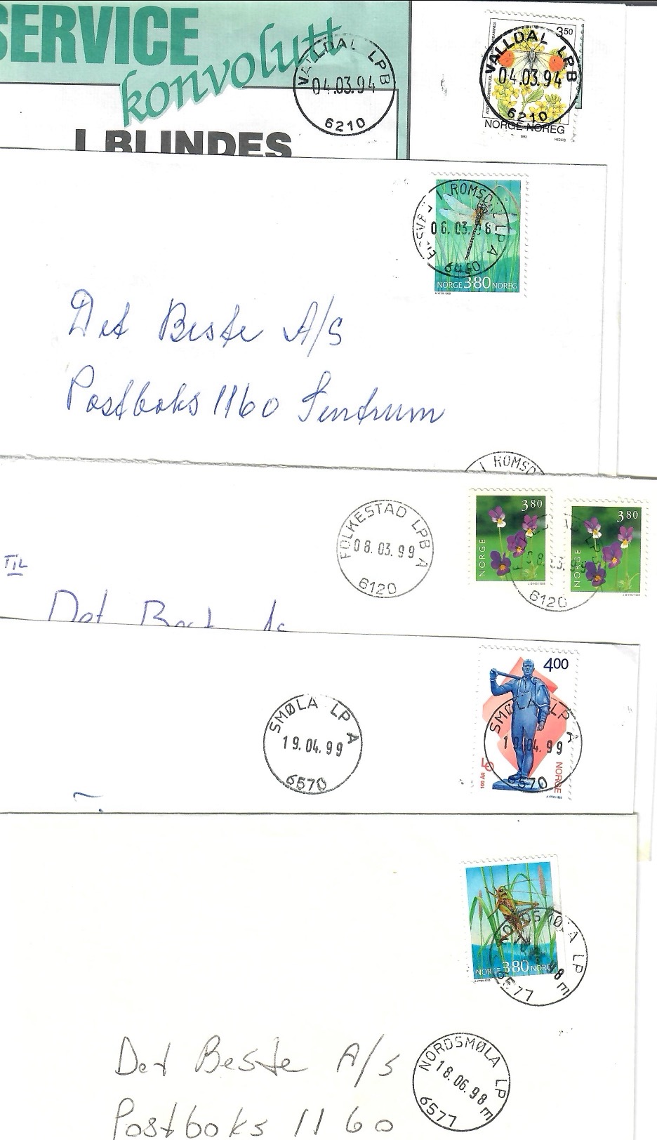 5 LP stempel frå Møre og Romsdal