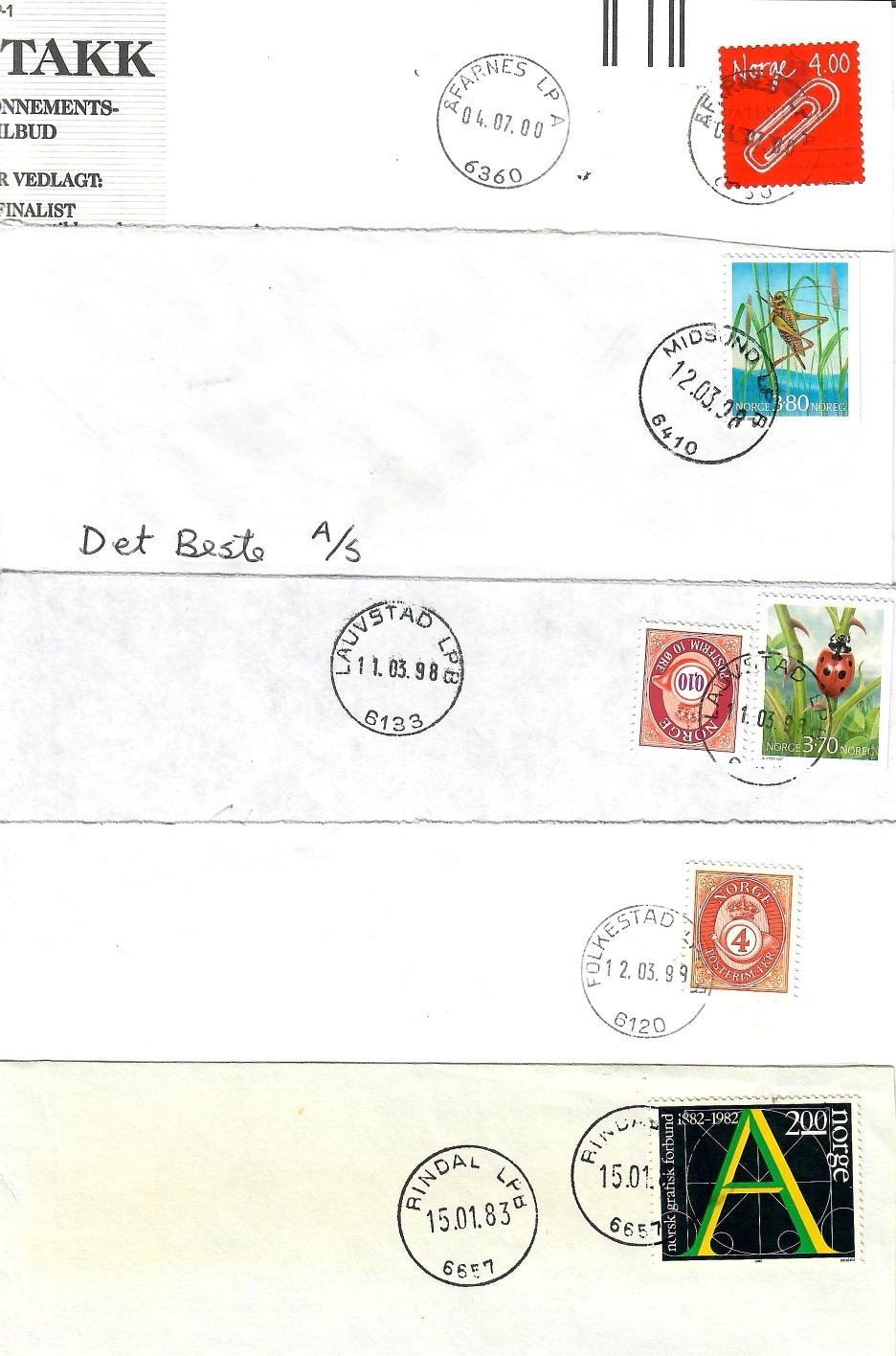5 LP stempel frå Møre og Romsdal