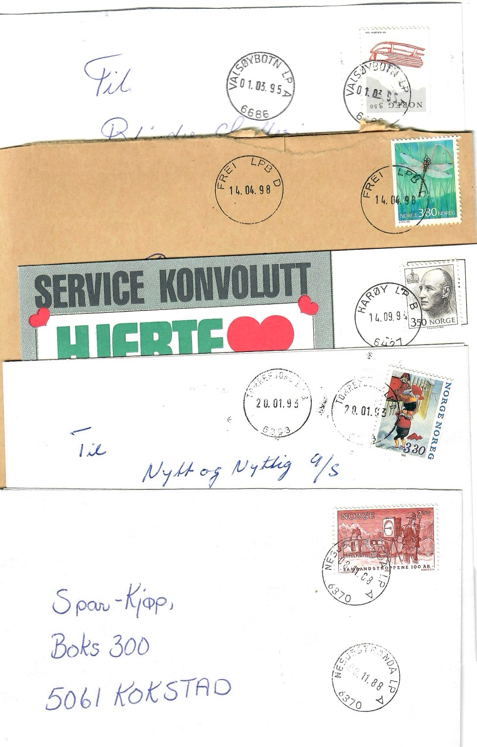 5 LP stempel frå Møre og Romsdal