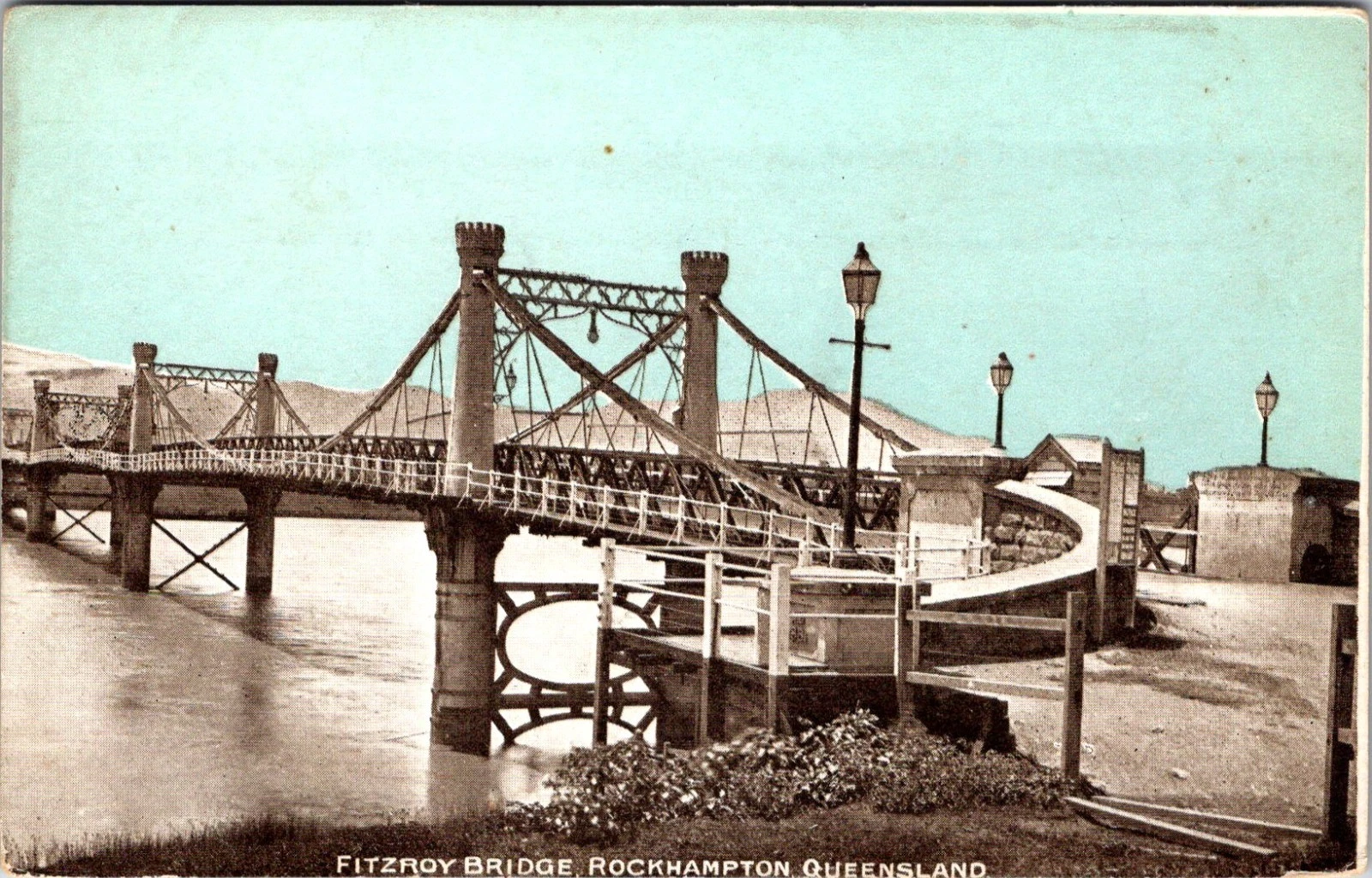 Fitzroy Bridge - Rockhampton - Queensland - Australia - Postkort