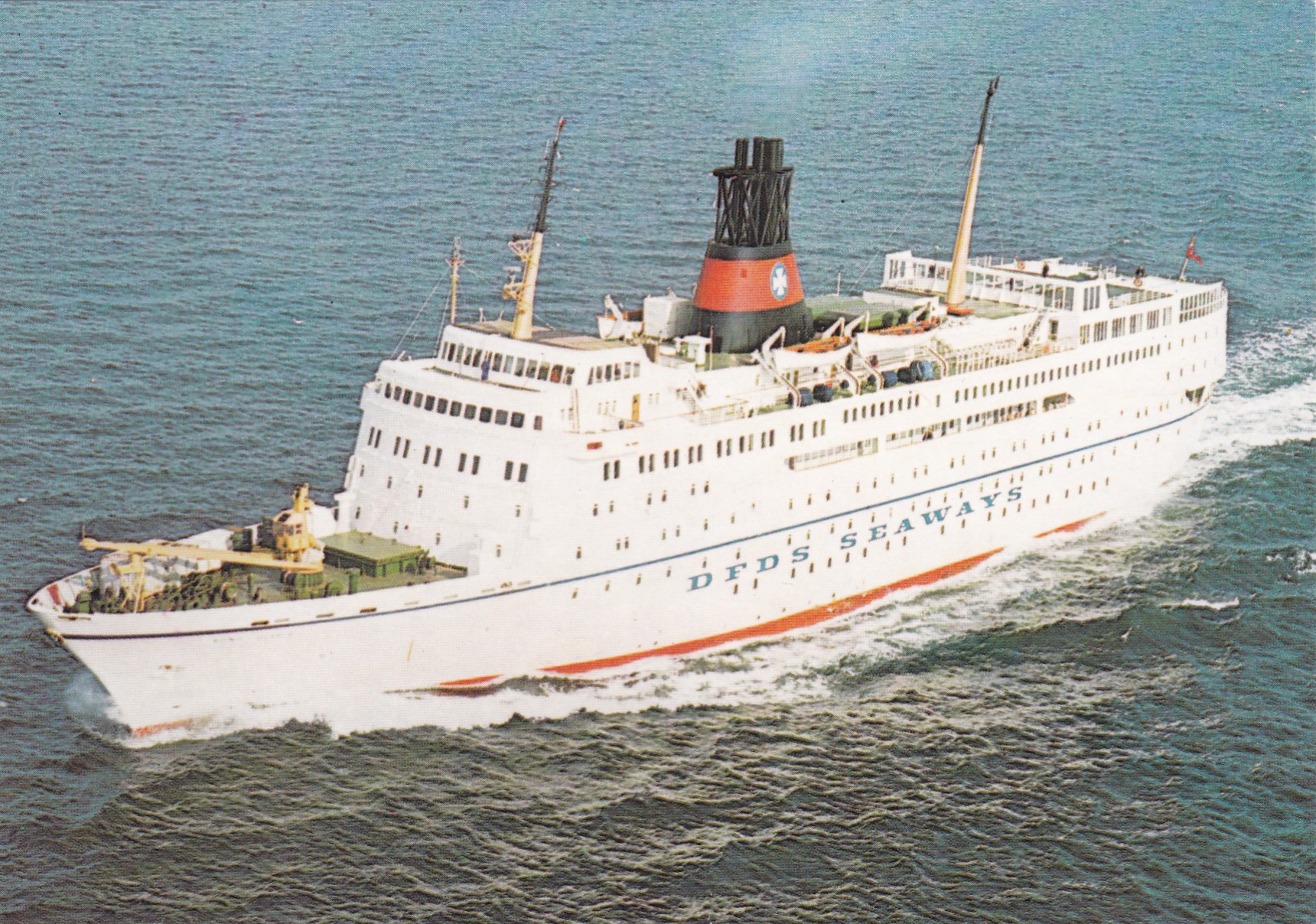 DFDS Seaways M/S KONG OLAV V ( Aerodan luftfoto)