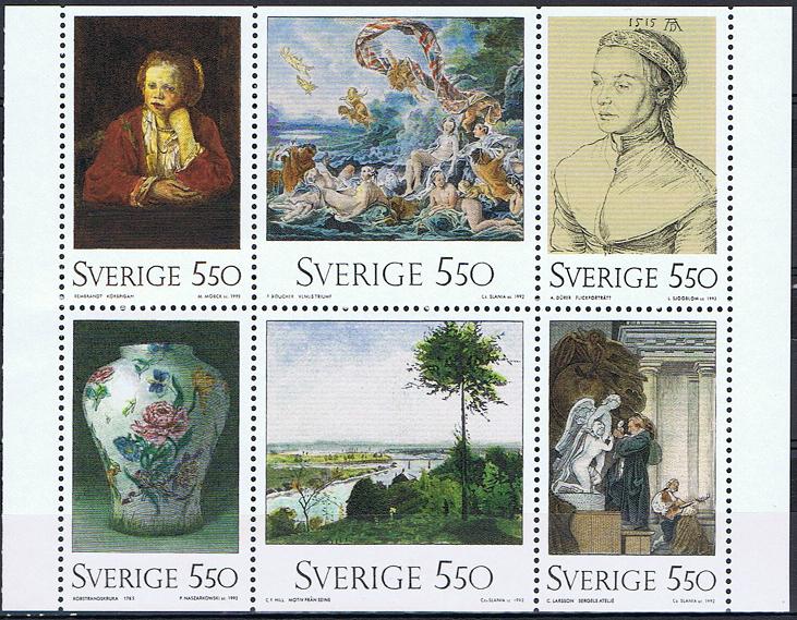 Sverige Afa: 1664-69 - Sveriges Nationalmuseum 200 år **