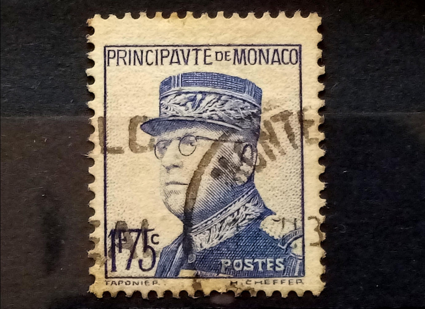 Monaco - Afa : 173. " Louis II " (1938 - 39)
