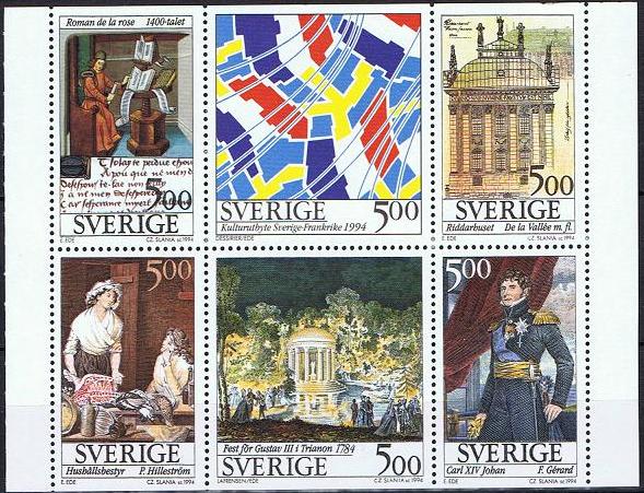 Sverige Afa: 1741-46 - Svensk-fransk kulturutveksling **