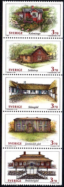 Sverige Afa: 1799-1803 - Svenske hus **