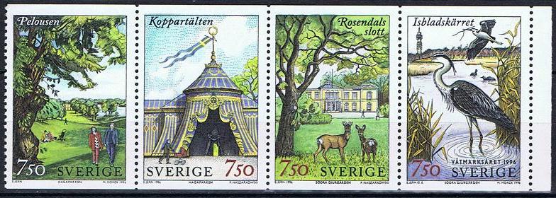 Sverige Afa: 1878-81 - Ekoparken ved Stockholm **