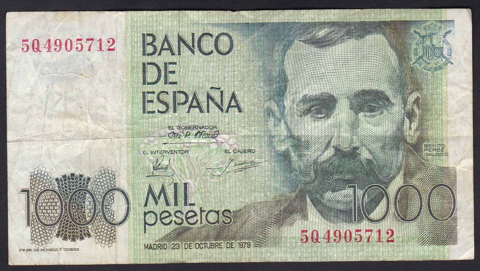 Spania . 1979. 1000 Pesetas