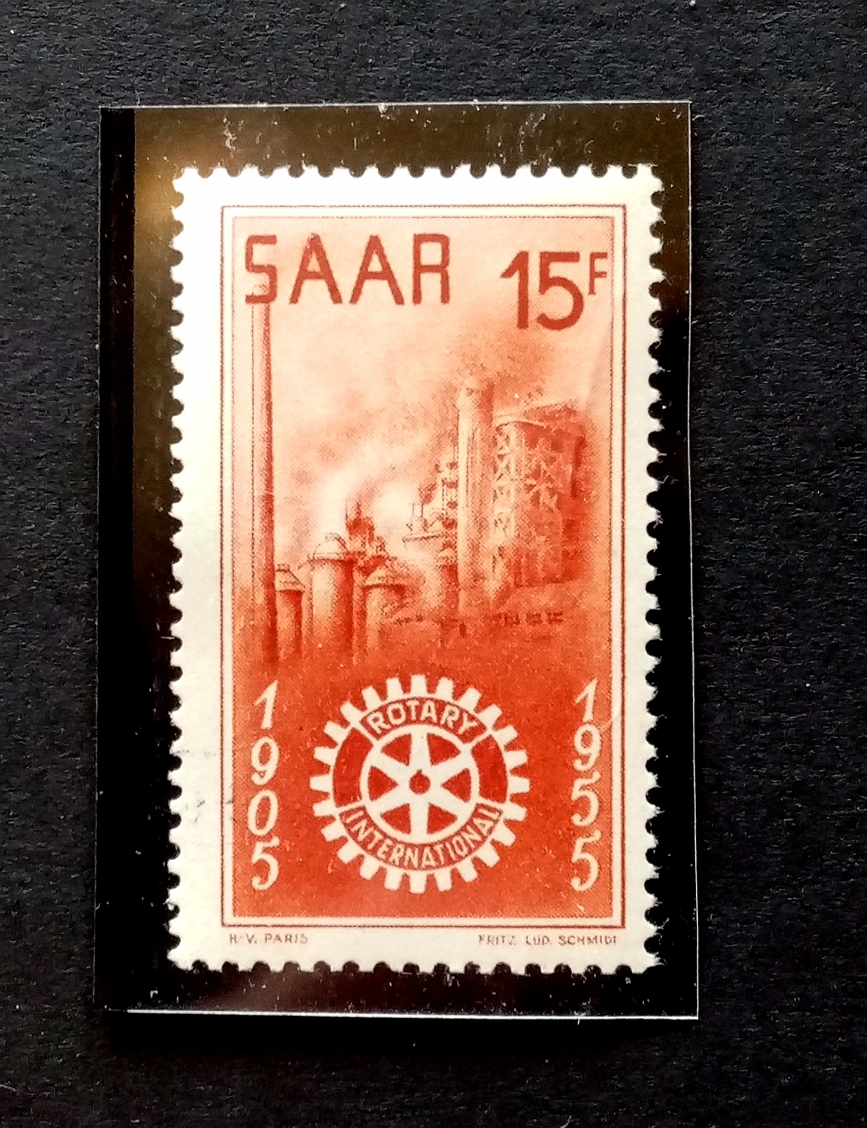 SAAR - Afa : 355. Rotary jubileum. (1955) **
