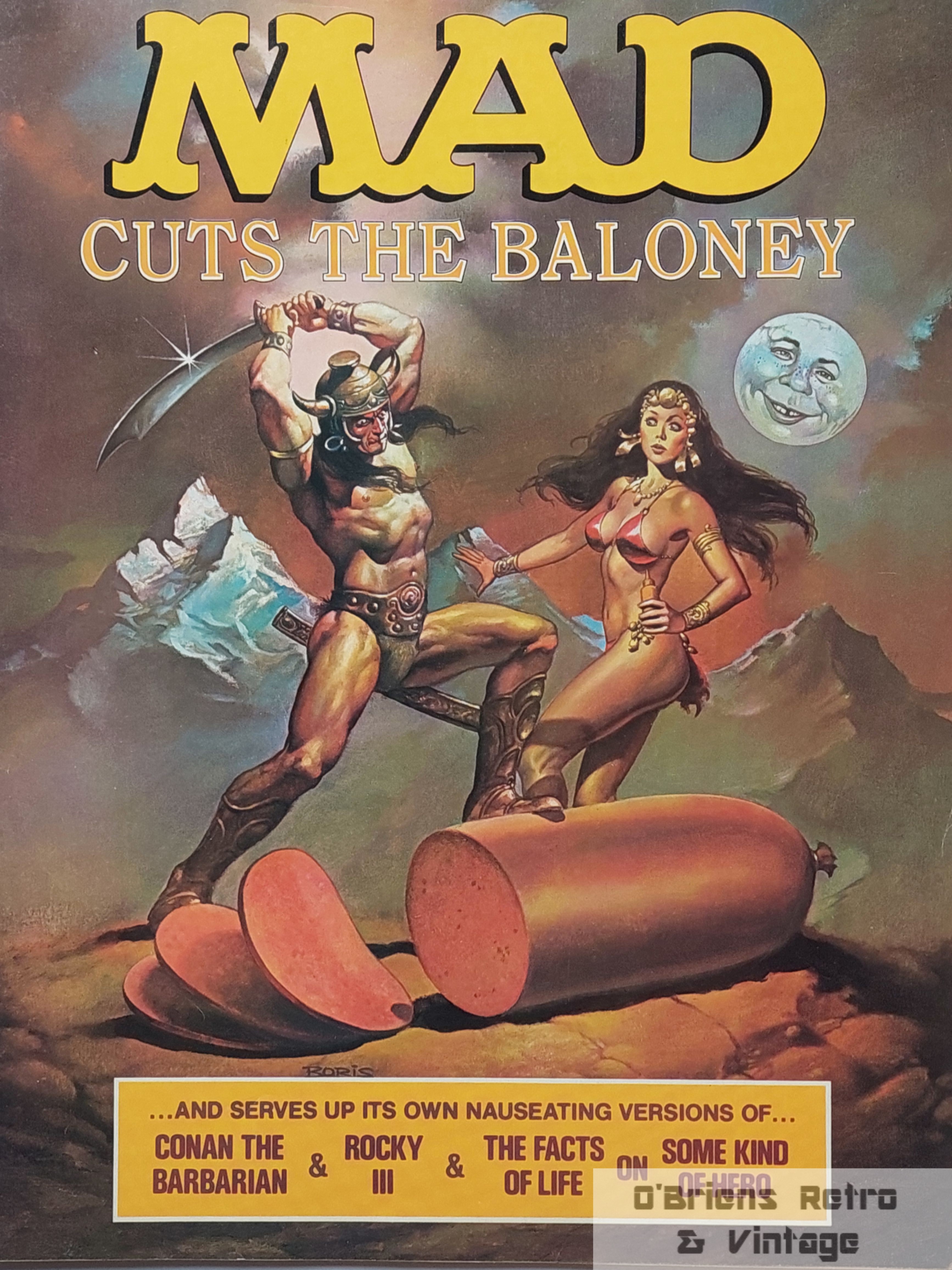 Mad - 1982 - No. 235 - Amerikansk - Mad Cuts the Baloney