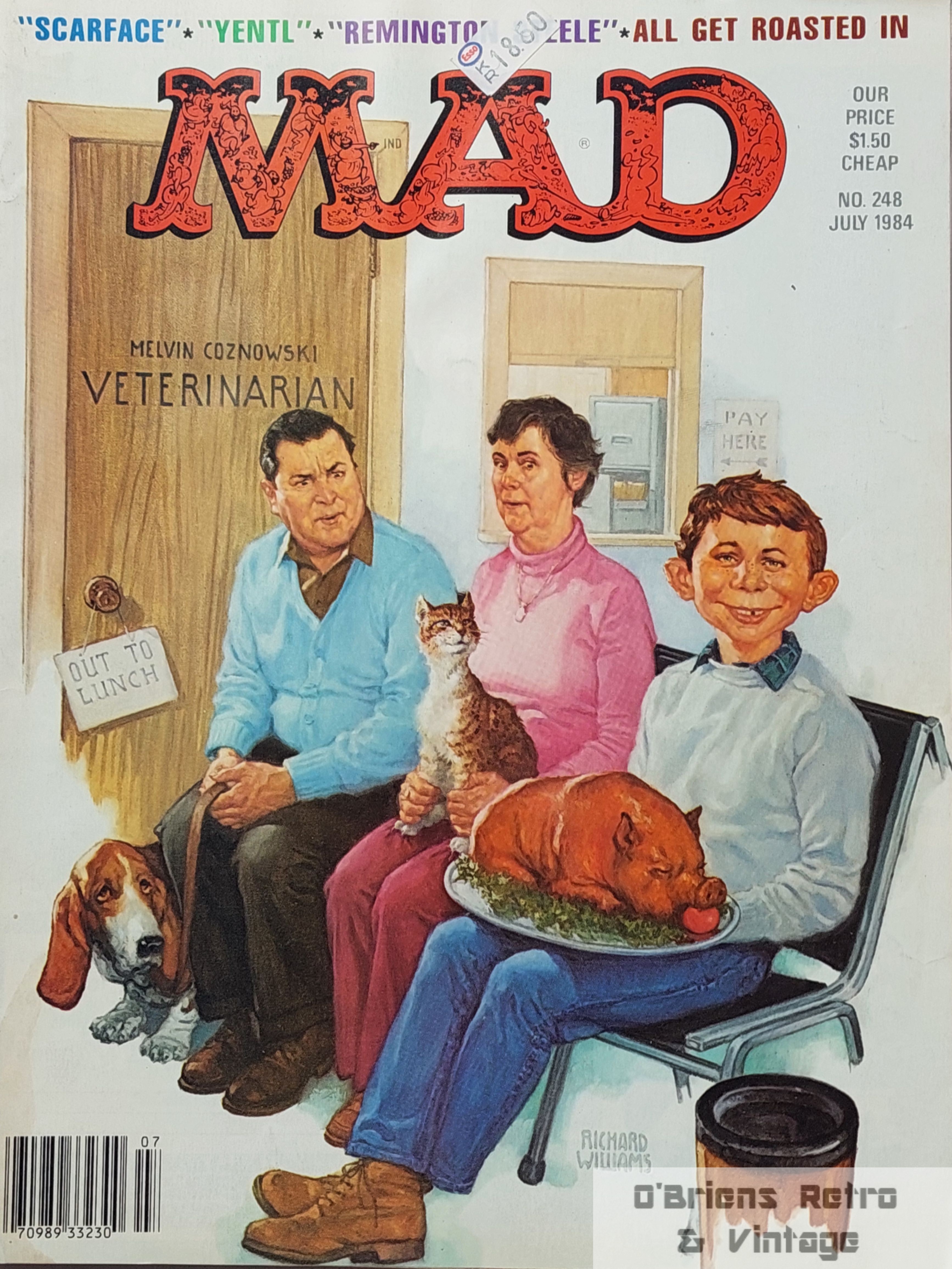 Mad - 1984 - No. 248 - Scarred Face - A Mad Movie Satire