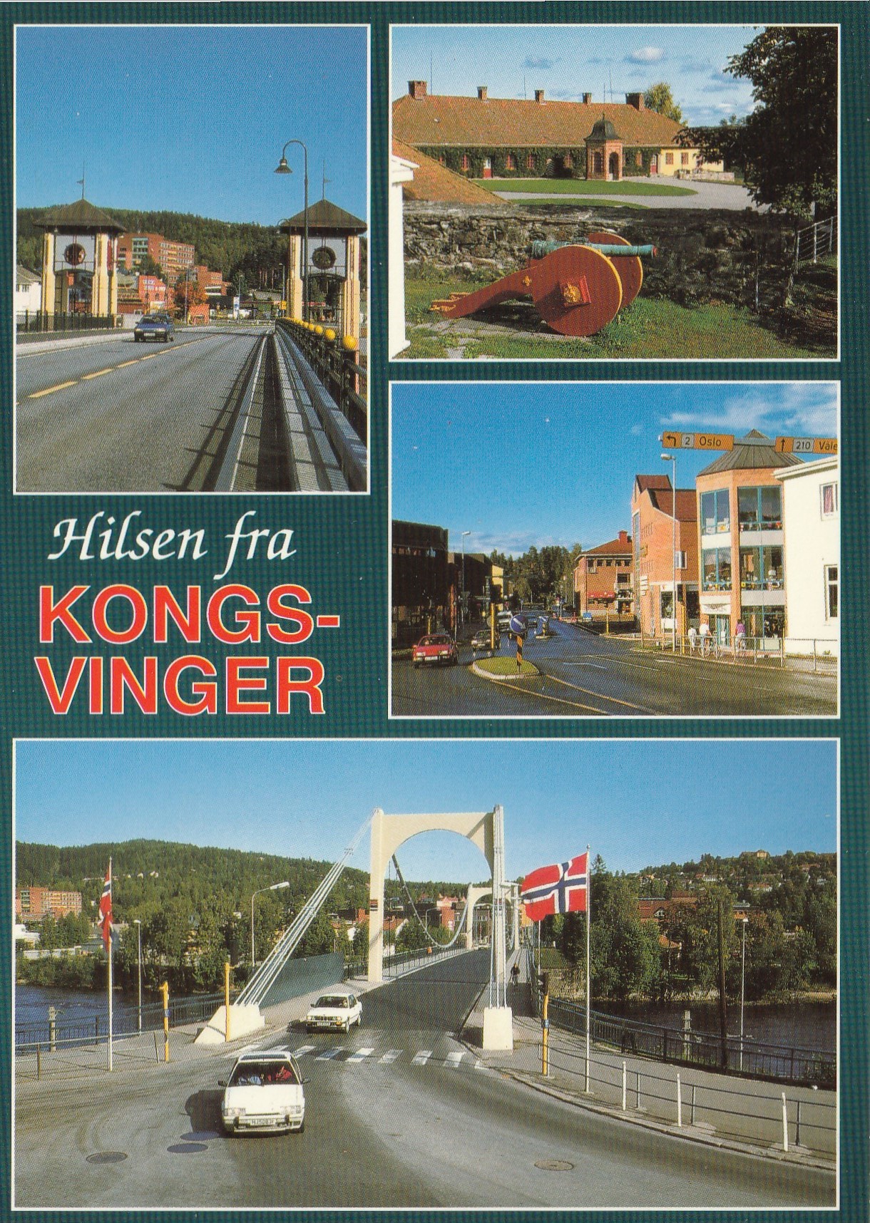 Hilsen fra Kongsvinger . Aune M-15170-3