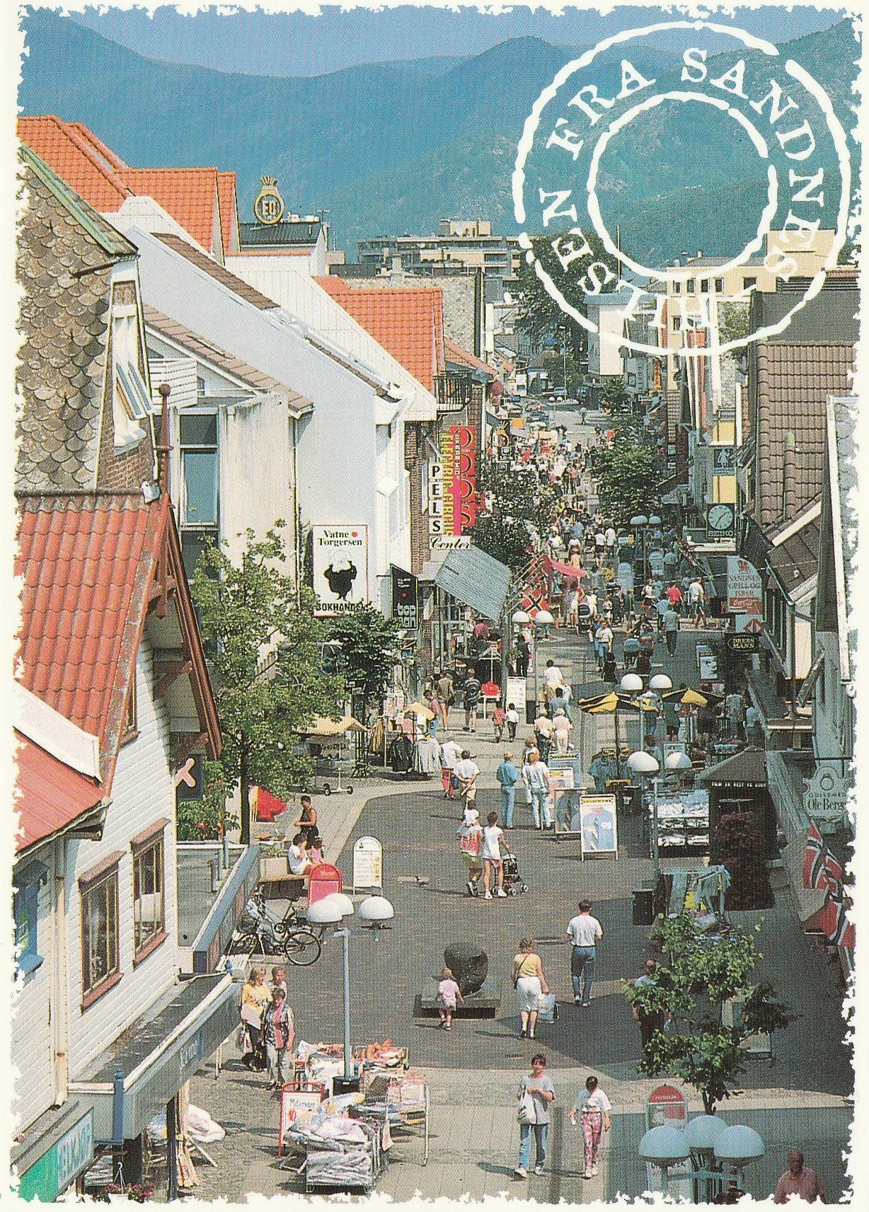 Hilsen fra Sandnes .   Aune F-15818-5
