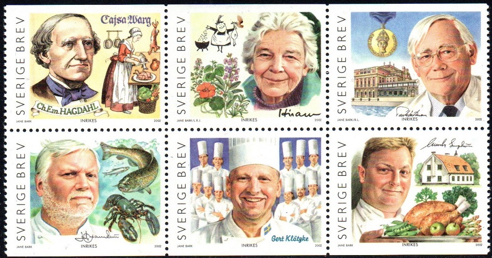 Sverige Afa: 2232-37 - Gastronomi **